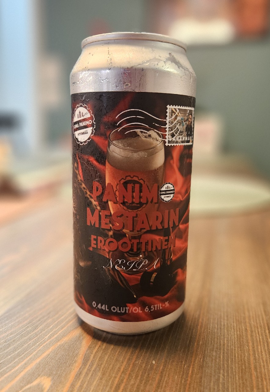 Panimomestarin Eroottinen NEIPA, Hyvinkään Oma Panimo