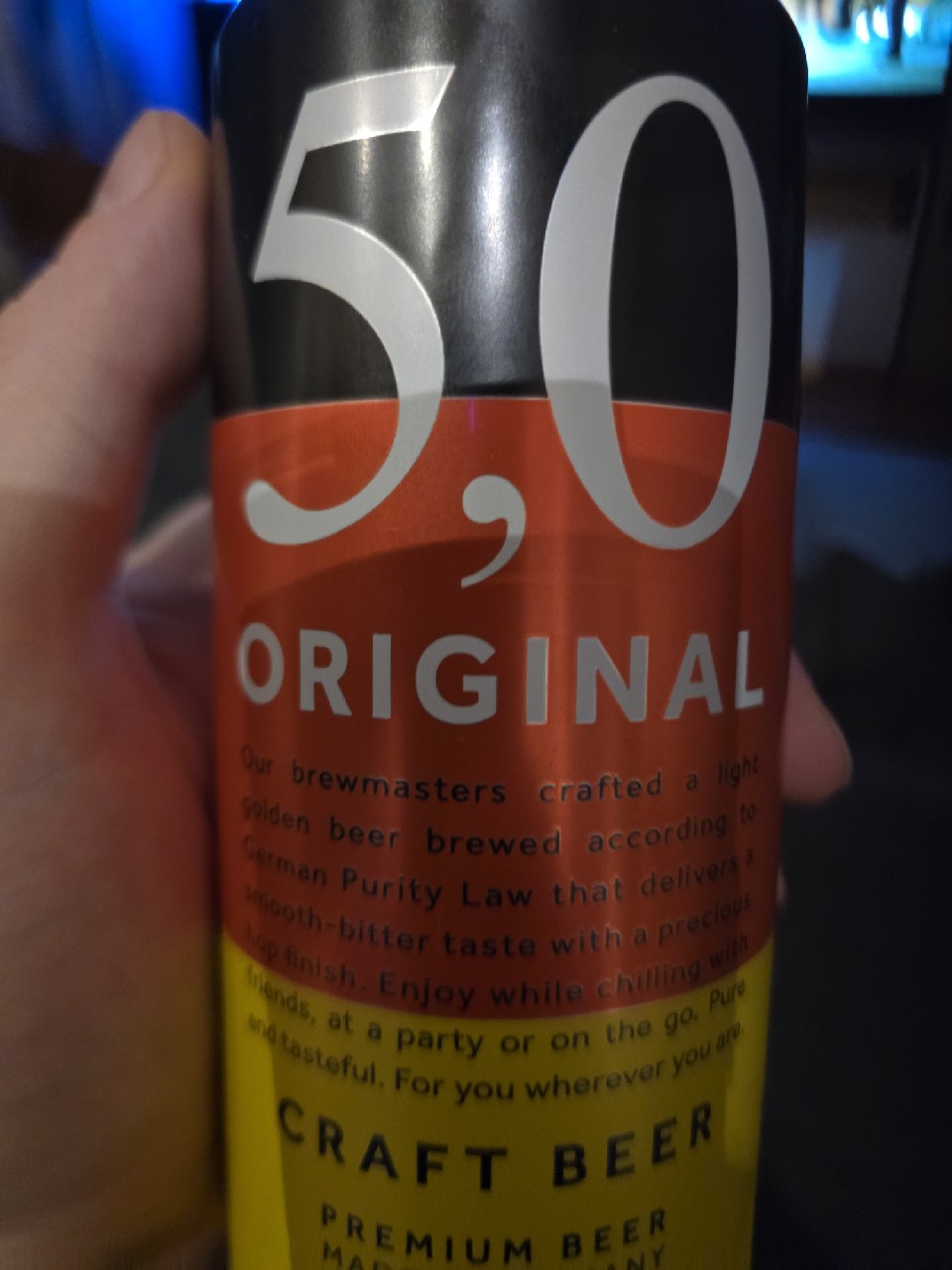 5,0 Original Craft Beer, 5,0 International GmbH