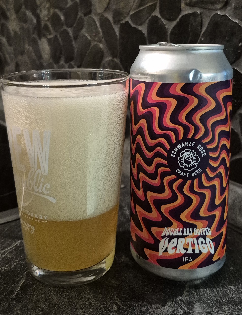 Vertigo IPA, Schwarze Rose