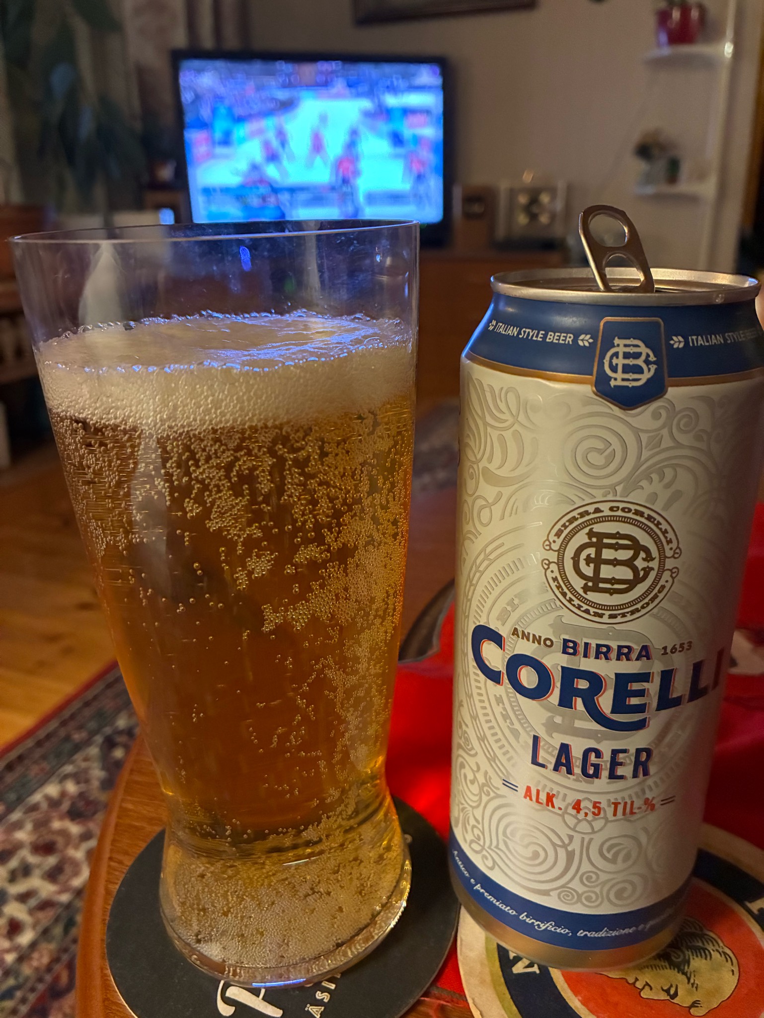 Birra Corelli Lager, Font Salem (Damm)