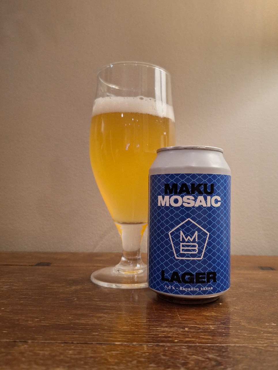 Mosaic Lager, Maku Brewing