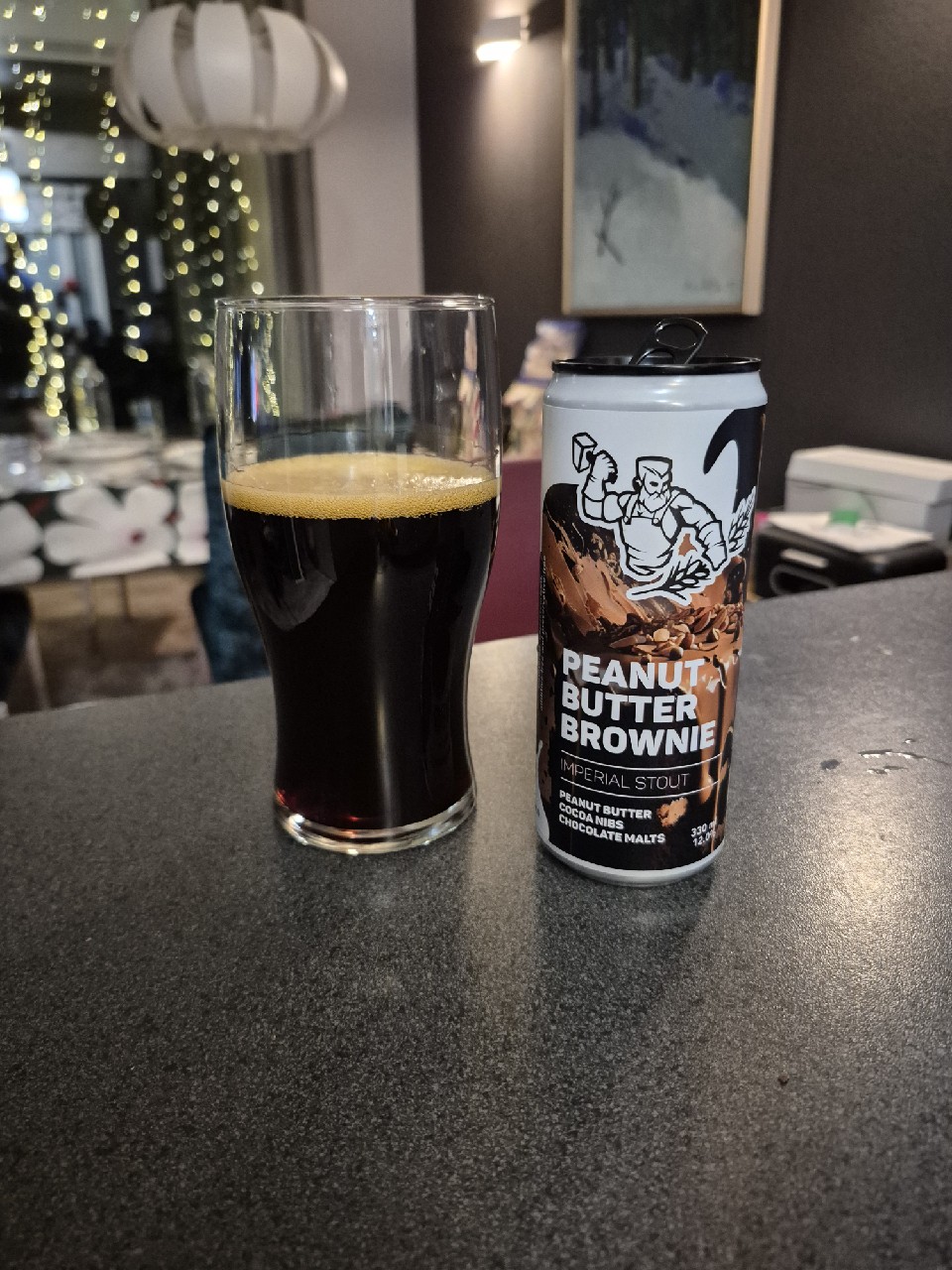 Peanut Butter Brownie Imperial Stout, Finland