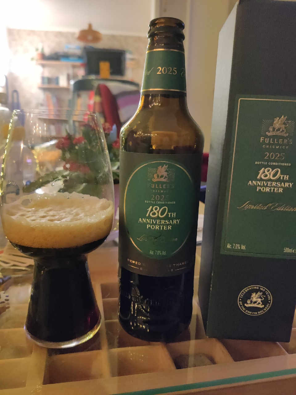 180th Anniversary Porter, Fuller's Griffin Brewery (Asahi Breweries)