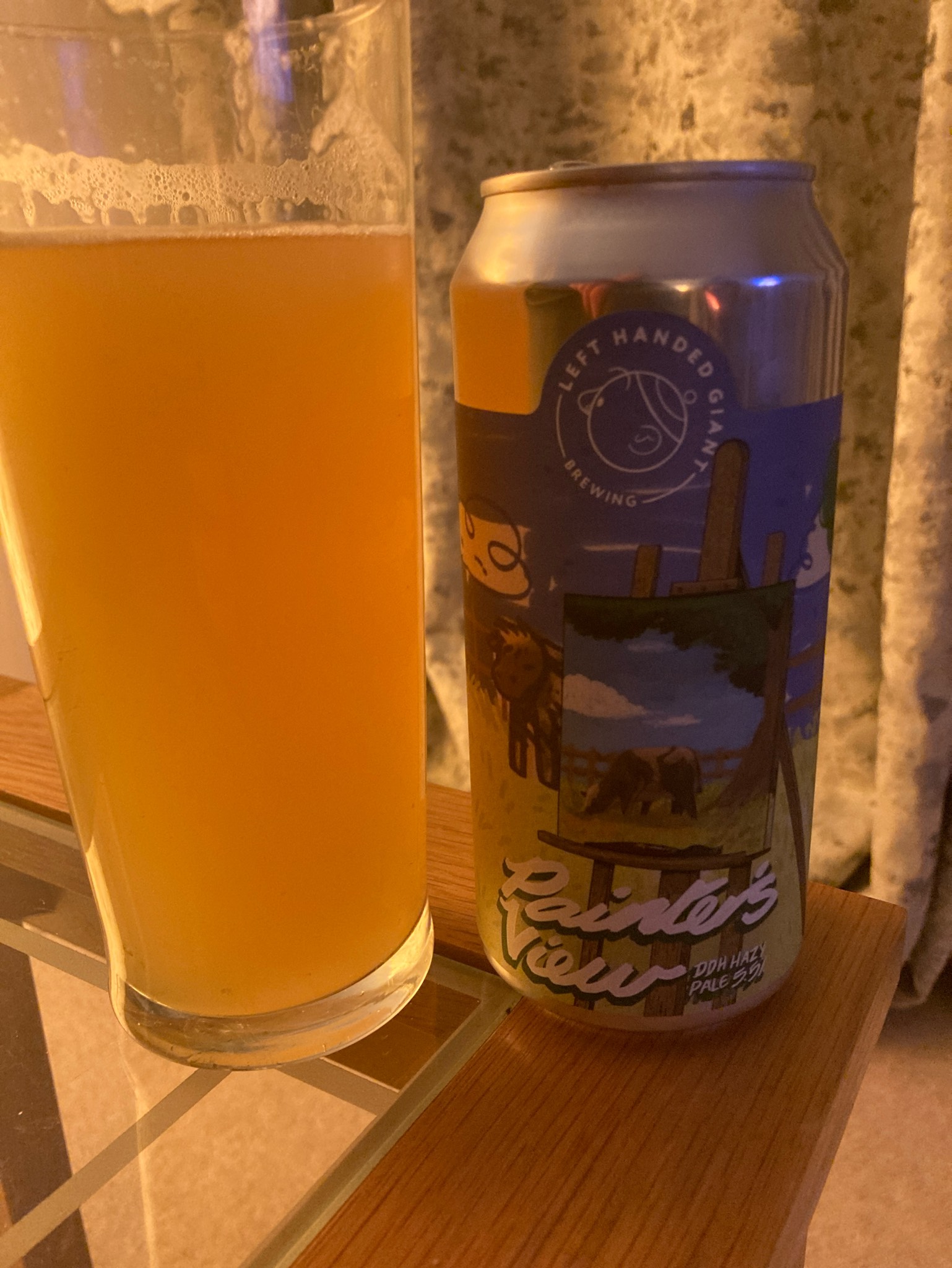 Painters view, Left Handed Giant Brewing