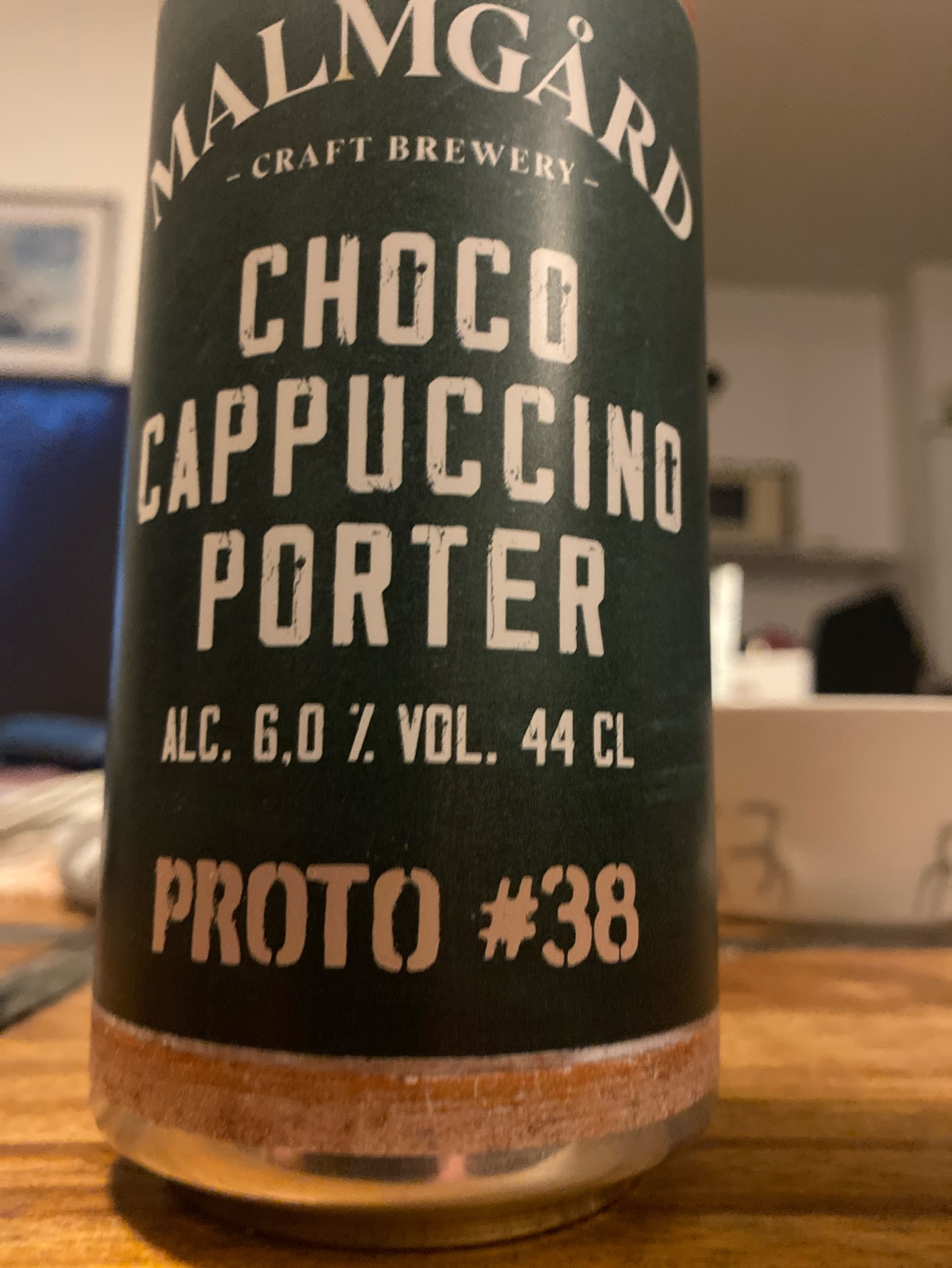 Proto #38 Choco Cappuccino Porter, Malmgårdin Panimo