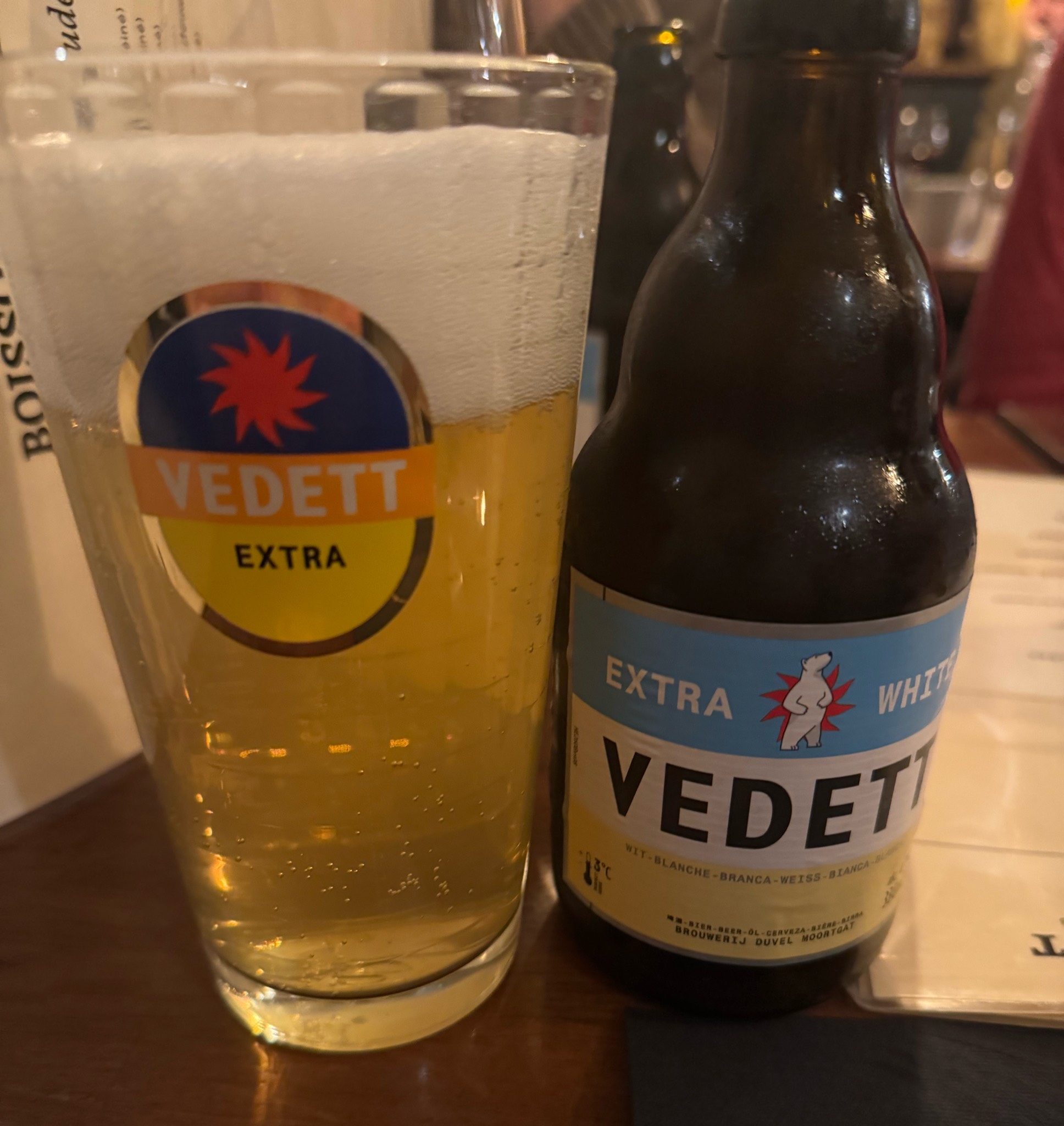 Vedett Extra White, Belgium