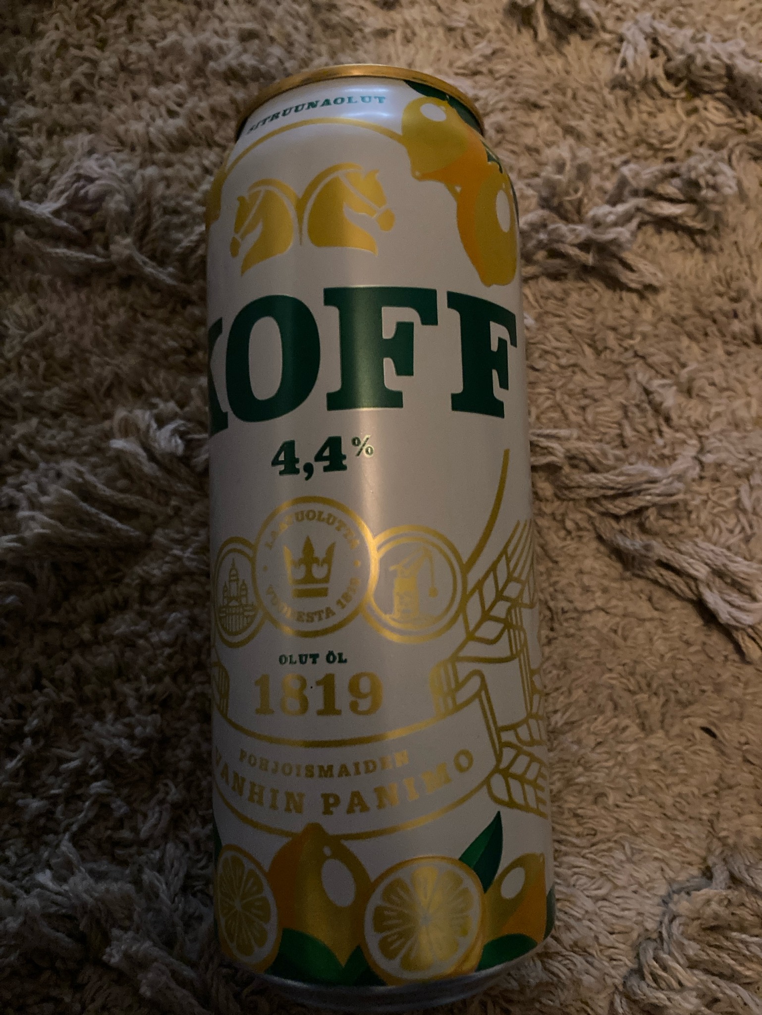 KOFF Sitruunaolut, Finland