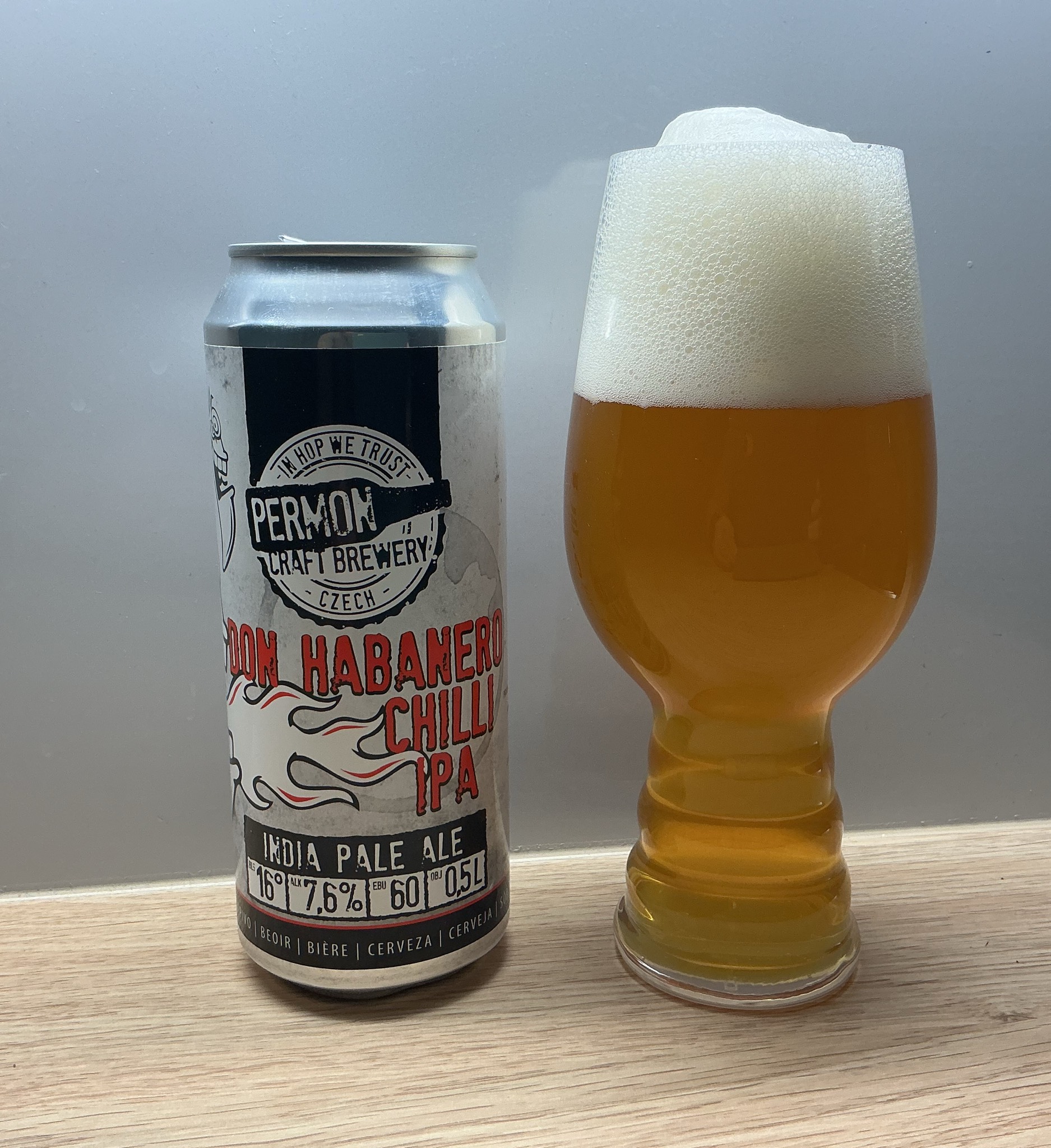 Don Habanero Chili IPA, Pivovar Permon