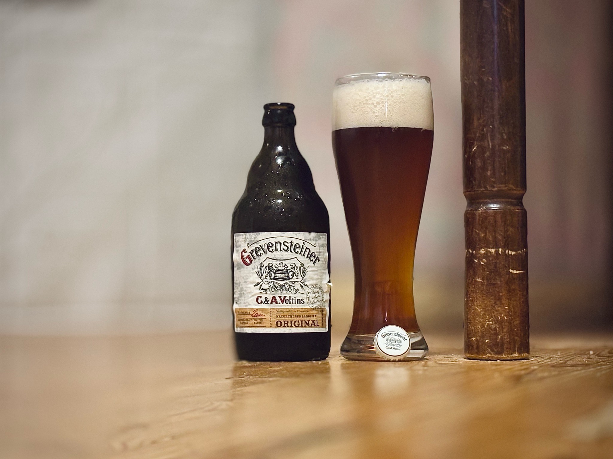 Grevensteiner Original Naturtrübes Landbier, Brauerei C.& A. Veltins