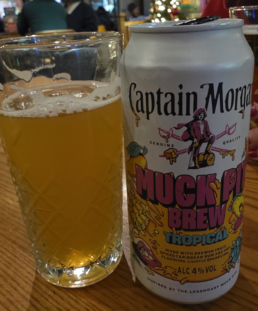 Muck Pit Brew Tropical, Capt Morgan Rum Co