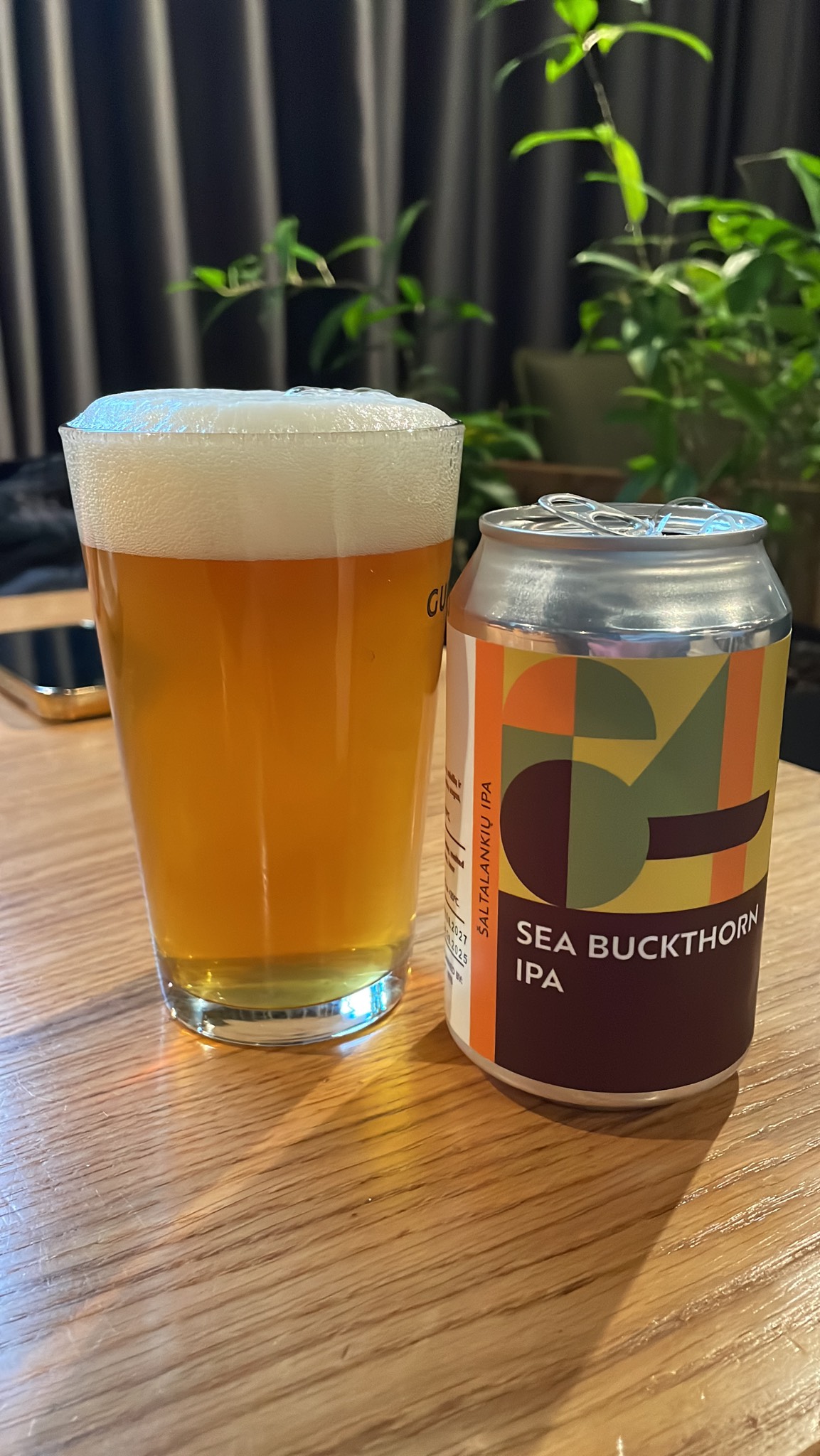 Sea Buckthorn IPA, Sakiškės Brewery / Sakiškių Alus