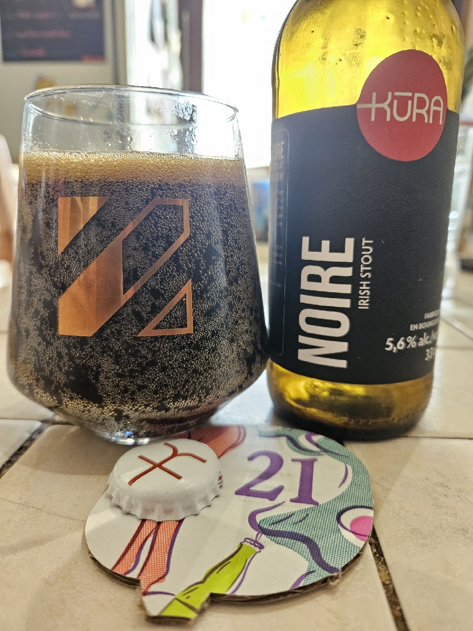 Kura Irish Stout Unami, Kura De Bourgogne
