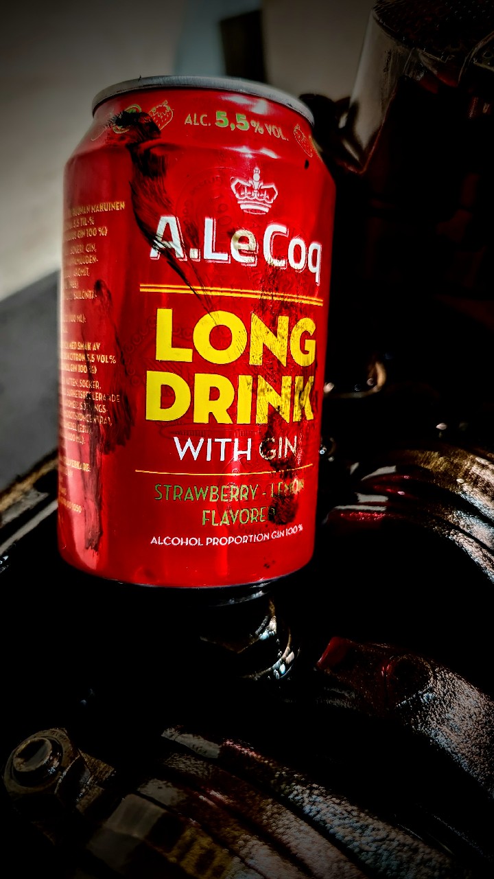 A. Le Coq GIN Strawberry-Lemon Long Drink, Estonia