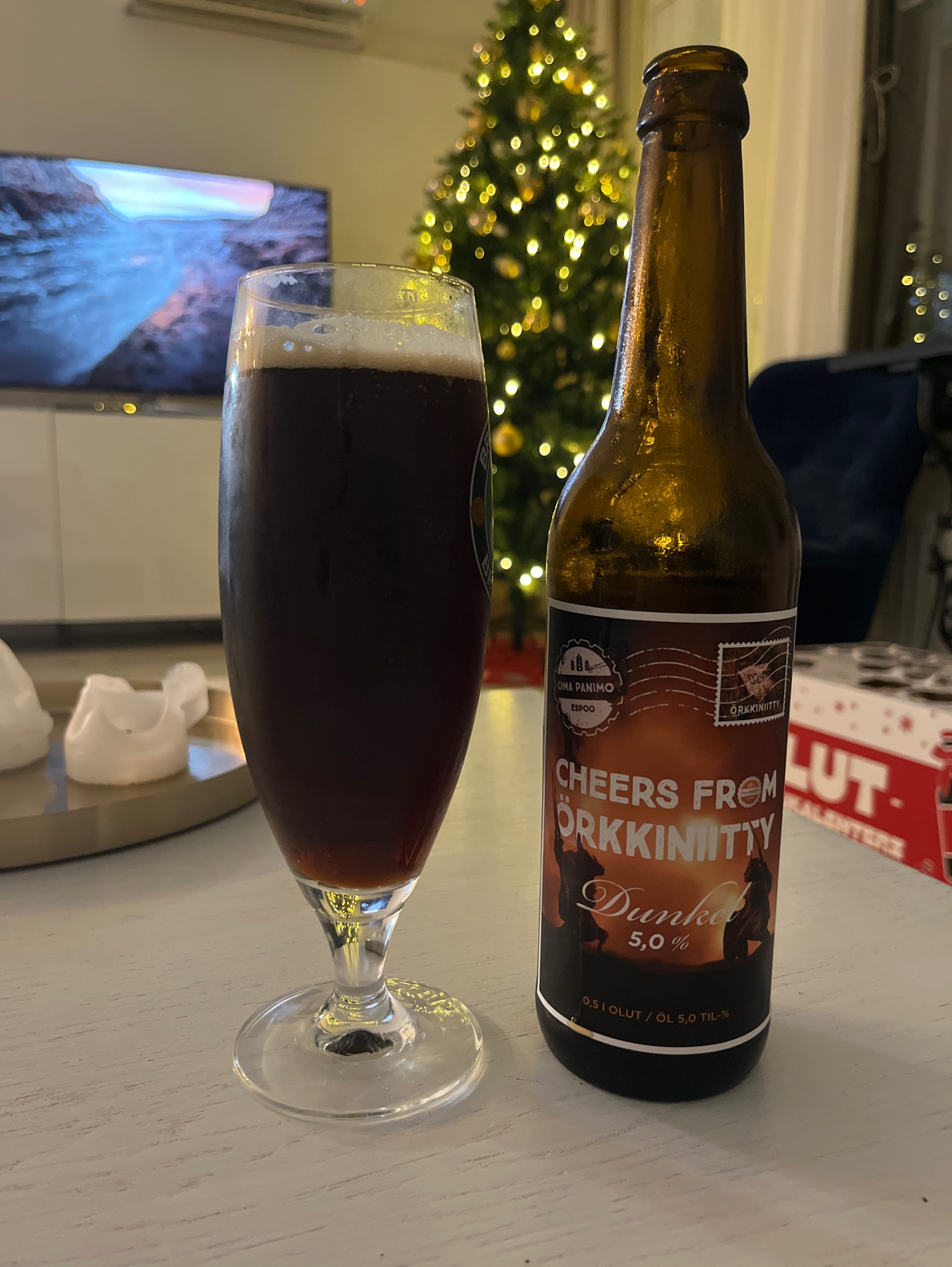 Cheers from Örkkiniitty, Finland