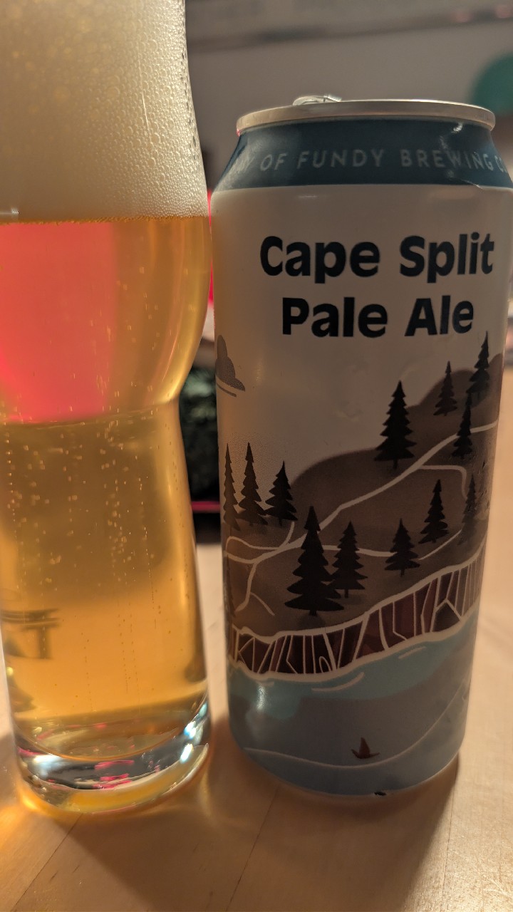 Cape Split Pale Ale, Bay Of Fundy Brewing Co