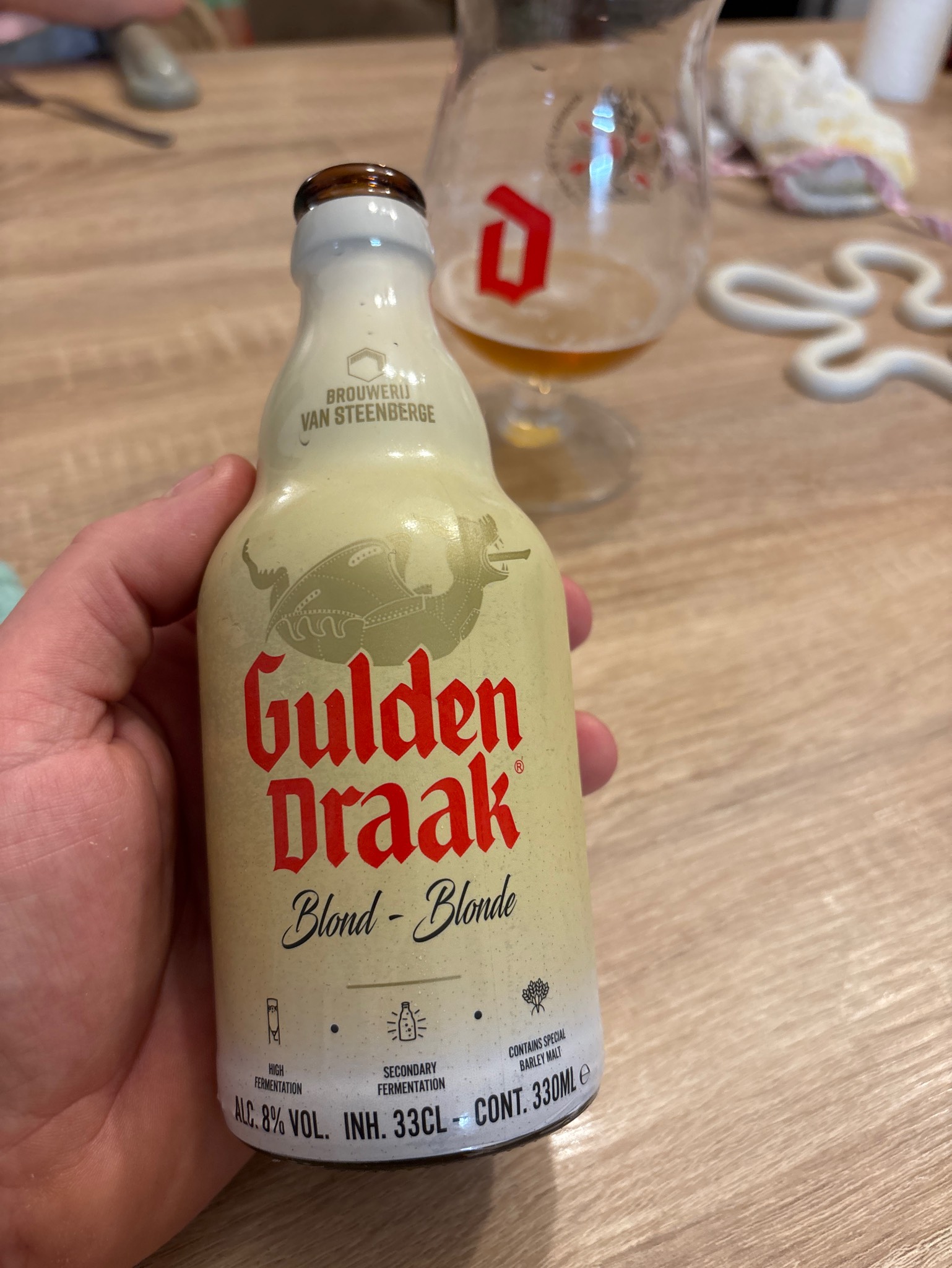 Gulden Draak blonde, Belgium