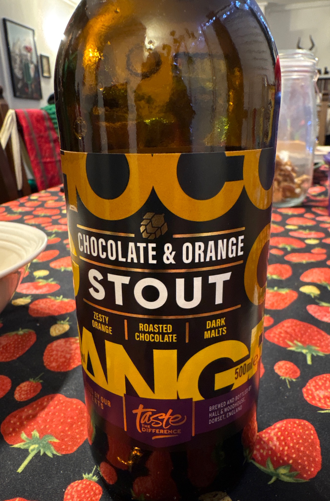 Chocolate & Orange Stout, Badger Brewery (Hall & Woodhouse)