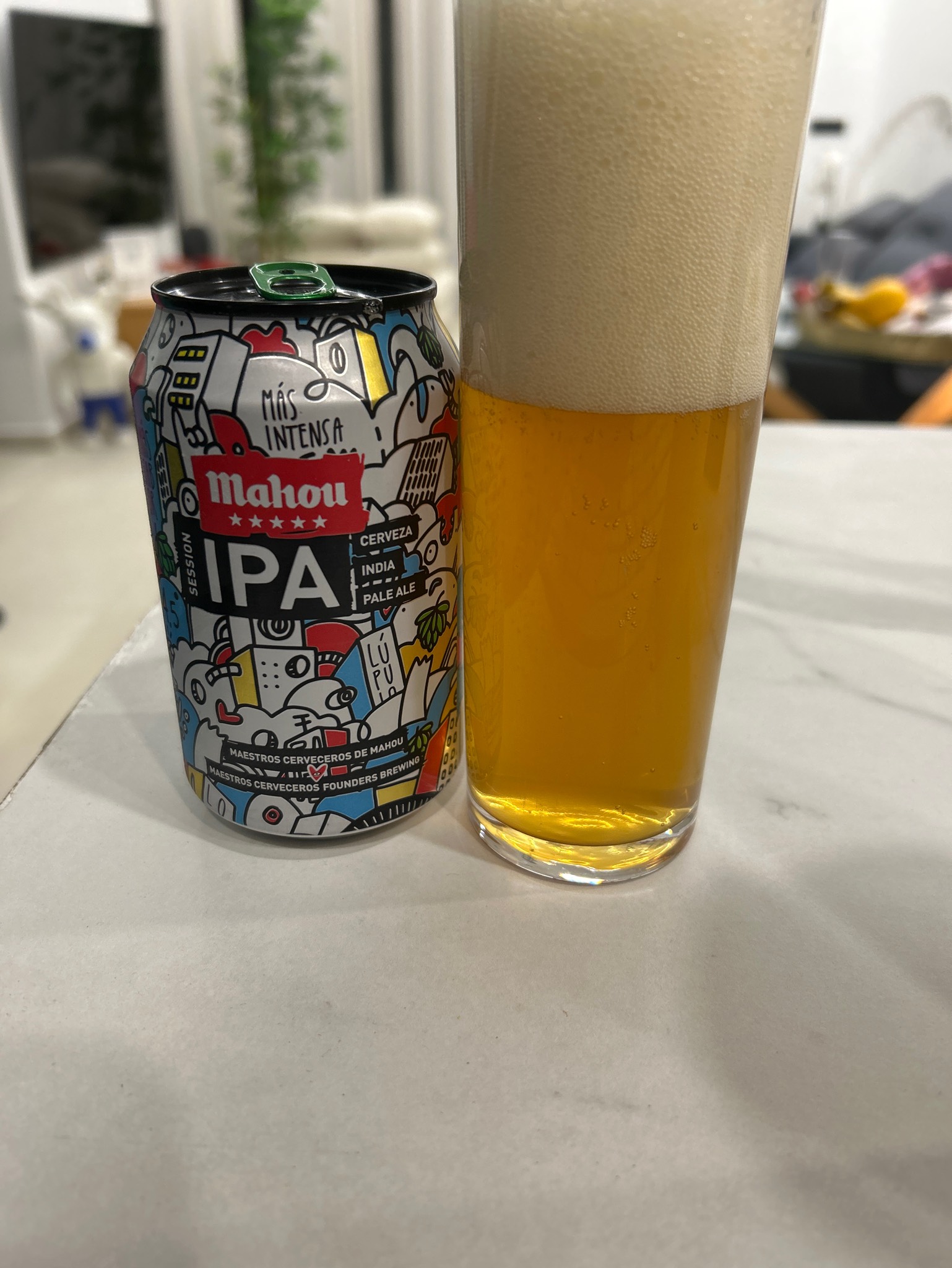 Mahou Session IPA, Mahou (Grupo Mahou-San Miguel)
