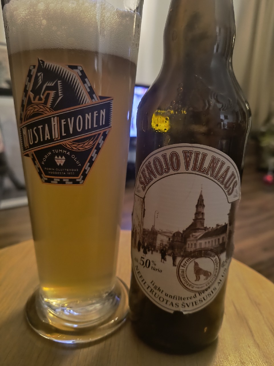 Senojo Vilniaus Šviesusis Nefiltruotas, Vilniaus Alus