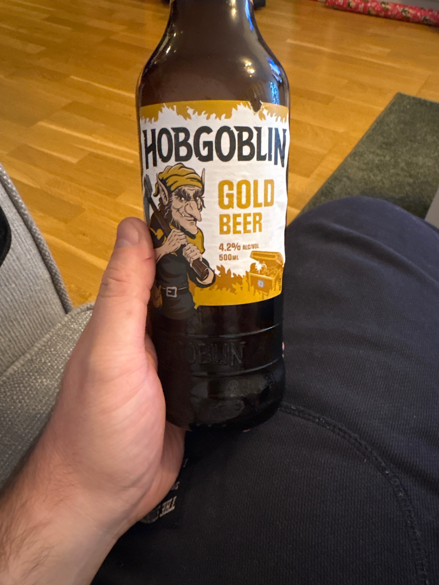 Hobgoblin Gold, Wychwood Brewery (Marston's Brewery)