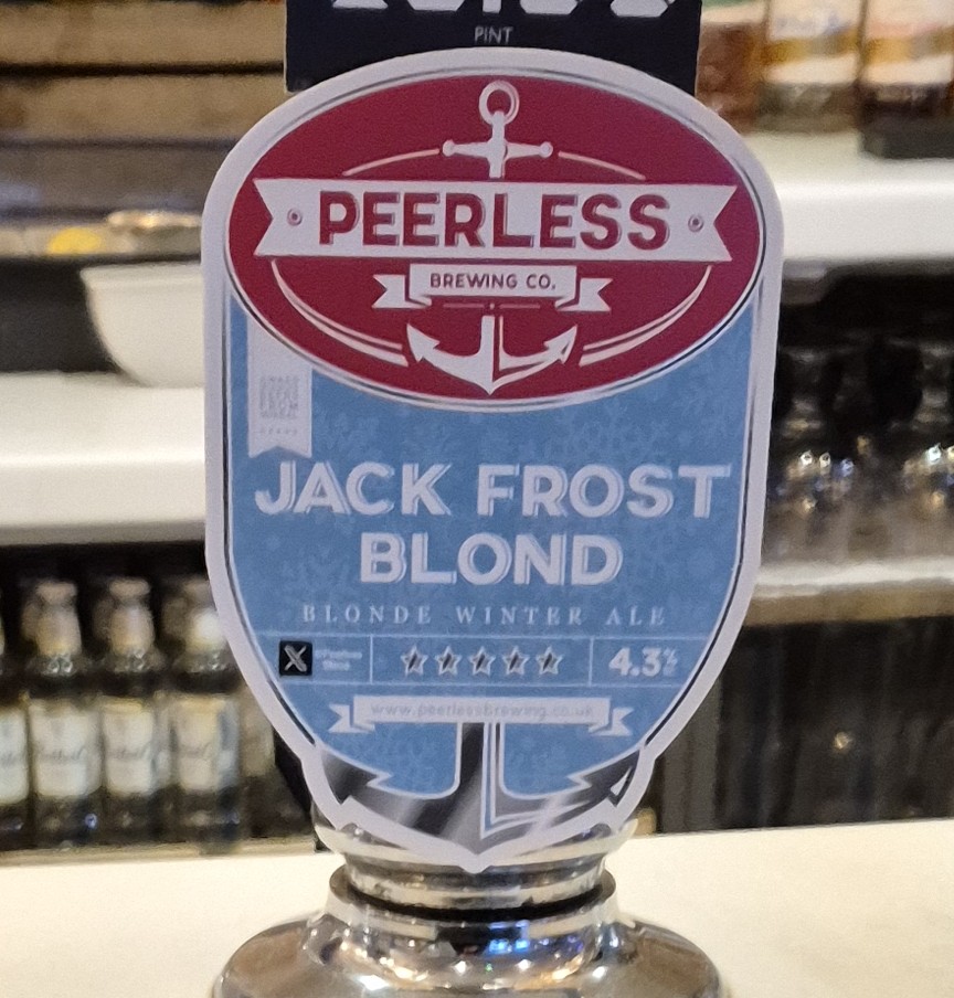 Jack Frost Blond, Peerless Brewing Company