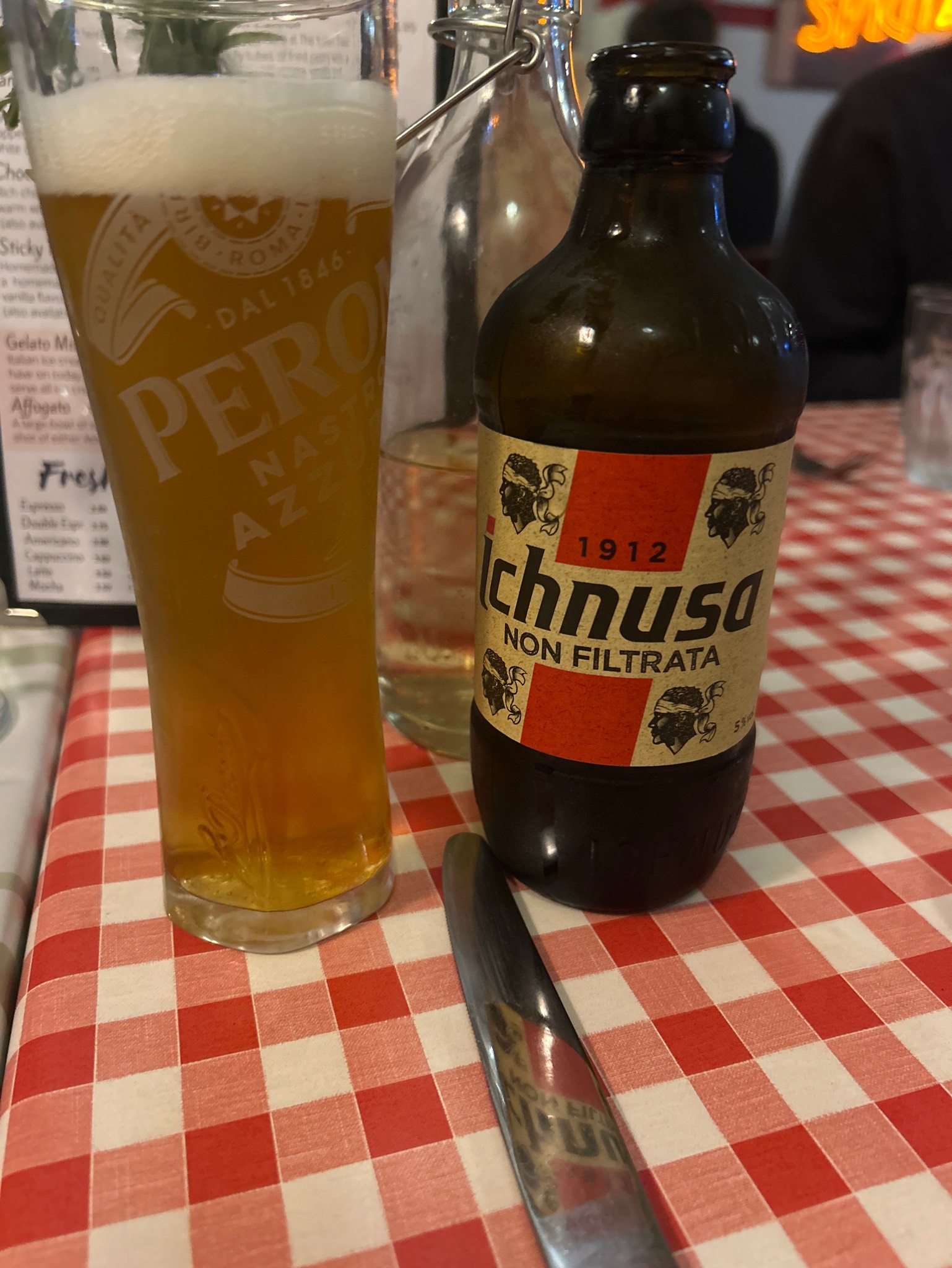 Ichnusa Non Filtrata, Ichnusa (Heineken Italia)