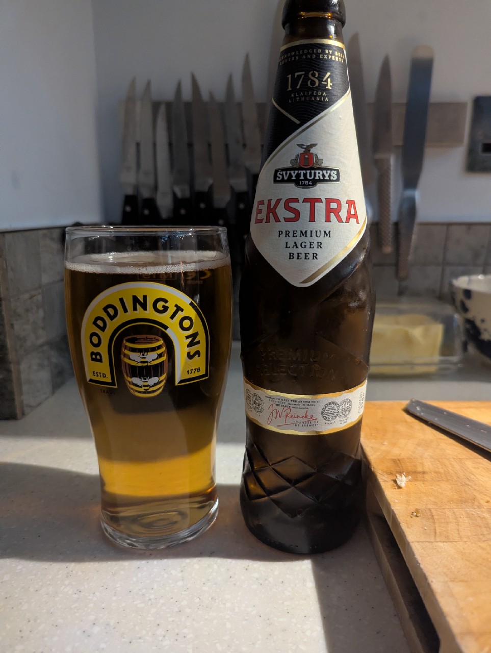 Švyturys Ekstra / Ekstra Premium Beer, Lithuania