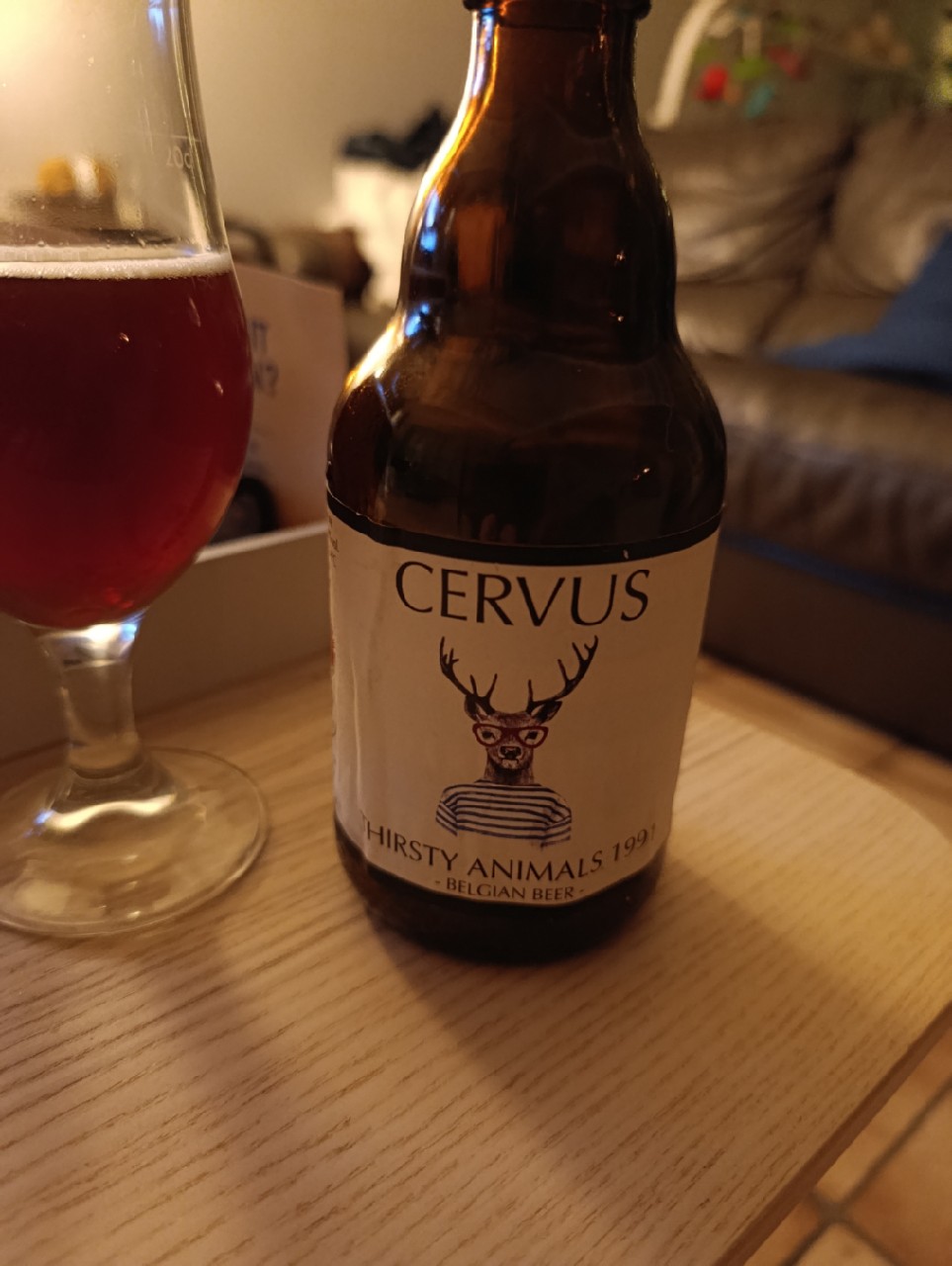 Cervus Thirsty Animals 1991, Brasserie Grain d'Orge