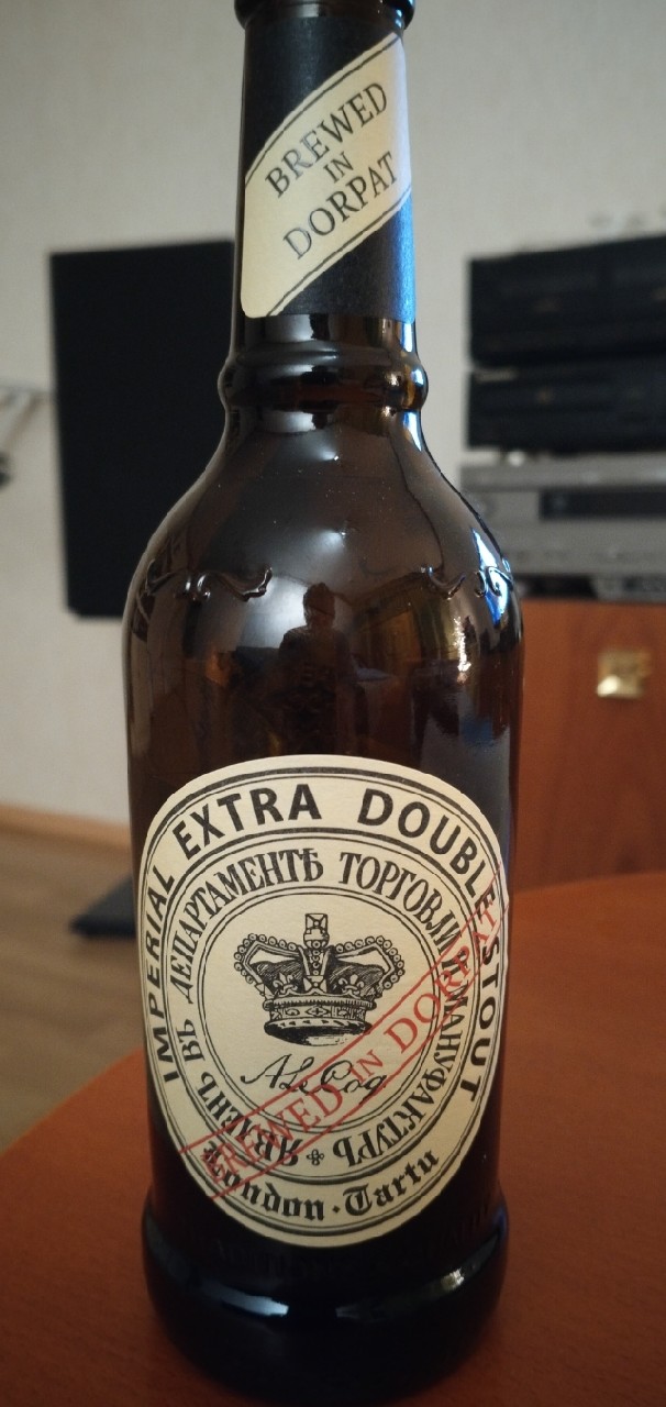 Imperial Extra Double Stout, Estonia