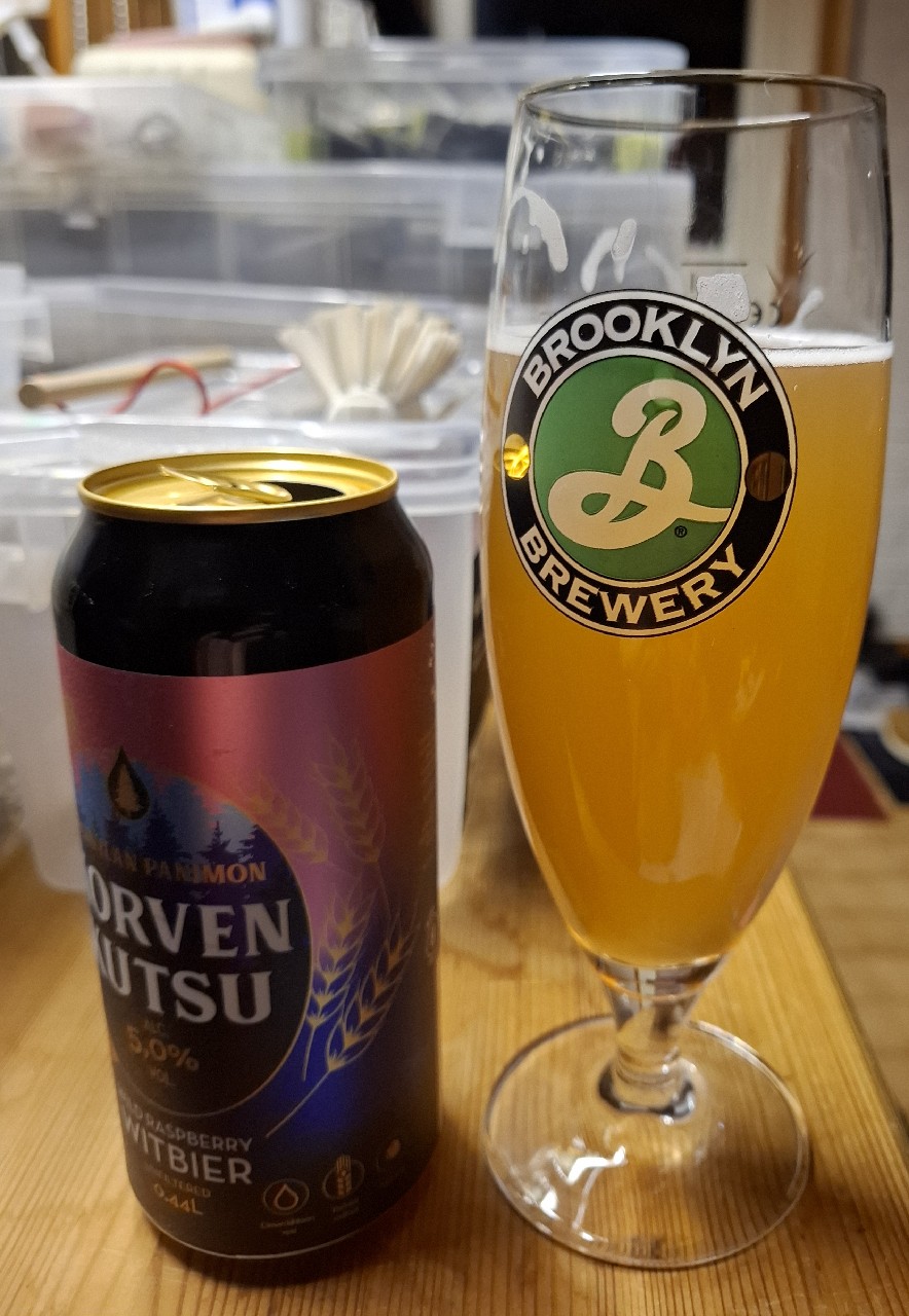 Korven Kutsu Wild Raspberry Witbier, Karvilan Panimo