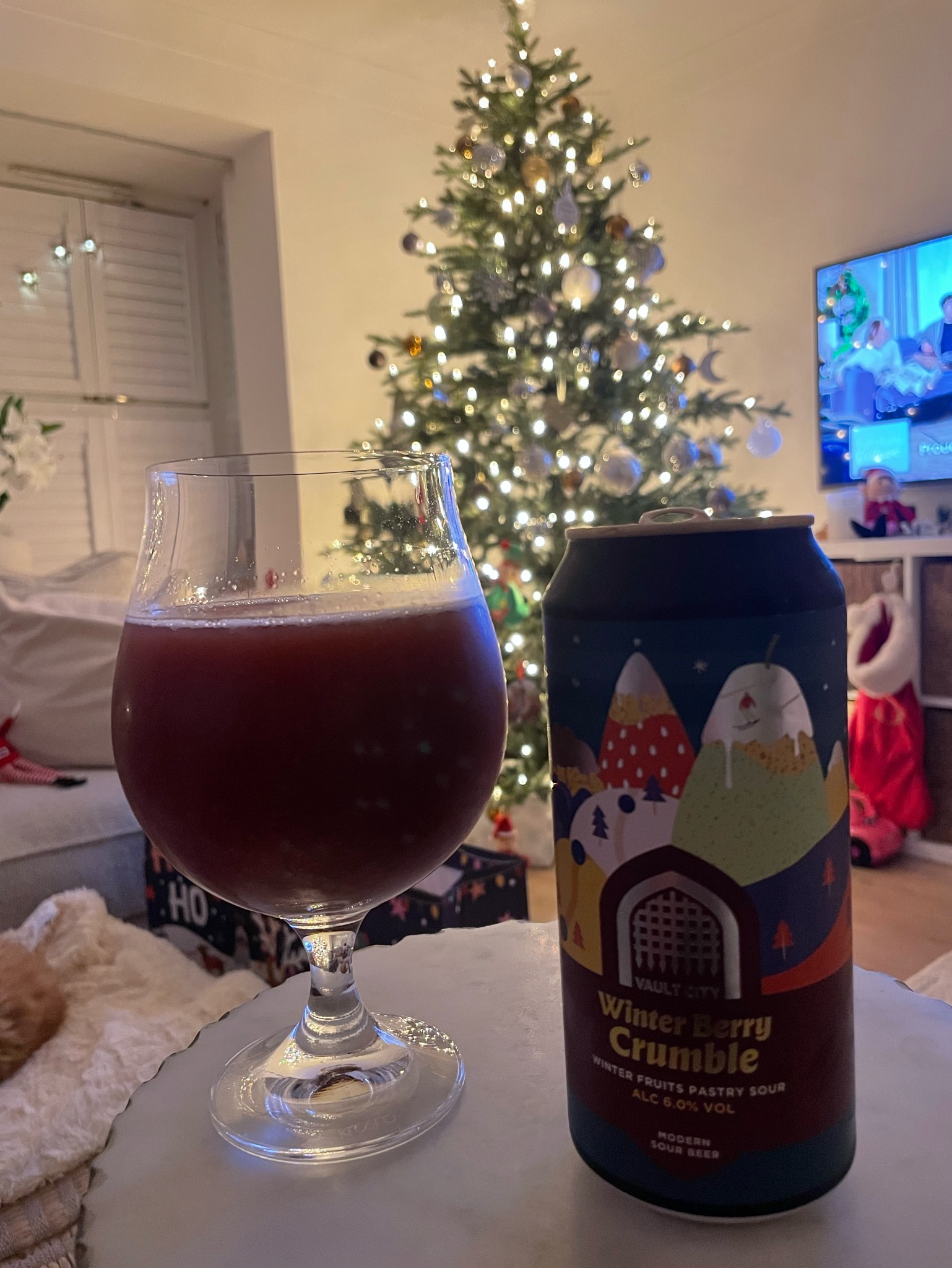 Winter Berry Crumble, Scotland