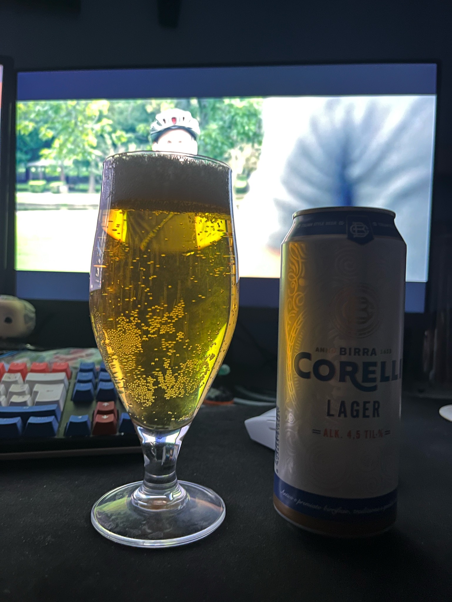Birra Corelli Lager, Font Salem (Damm)