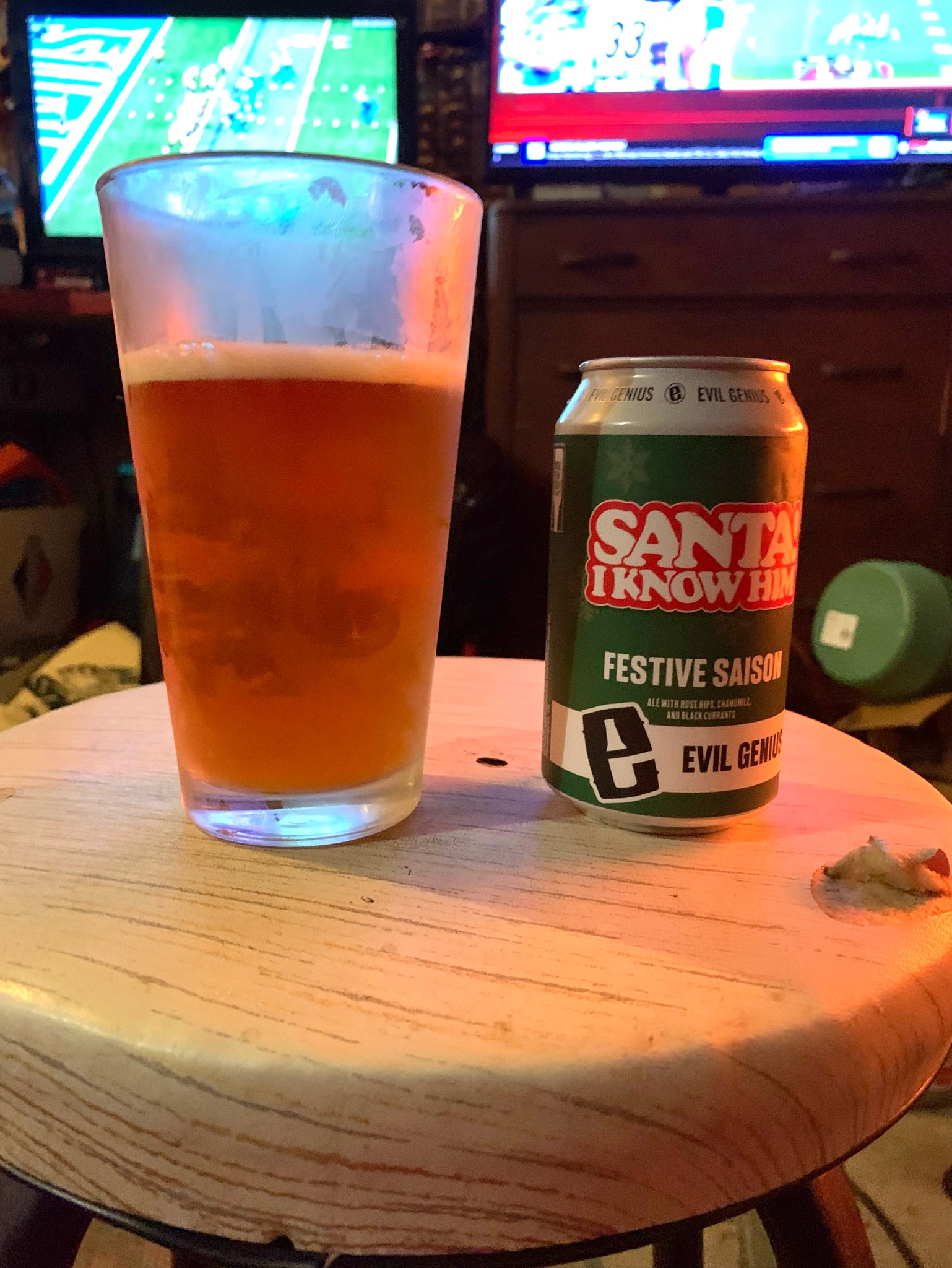 Santa!! I Know Him!, Evil Genius Beer Company