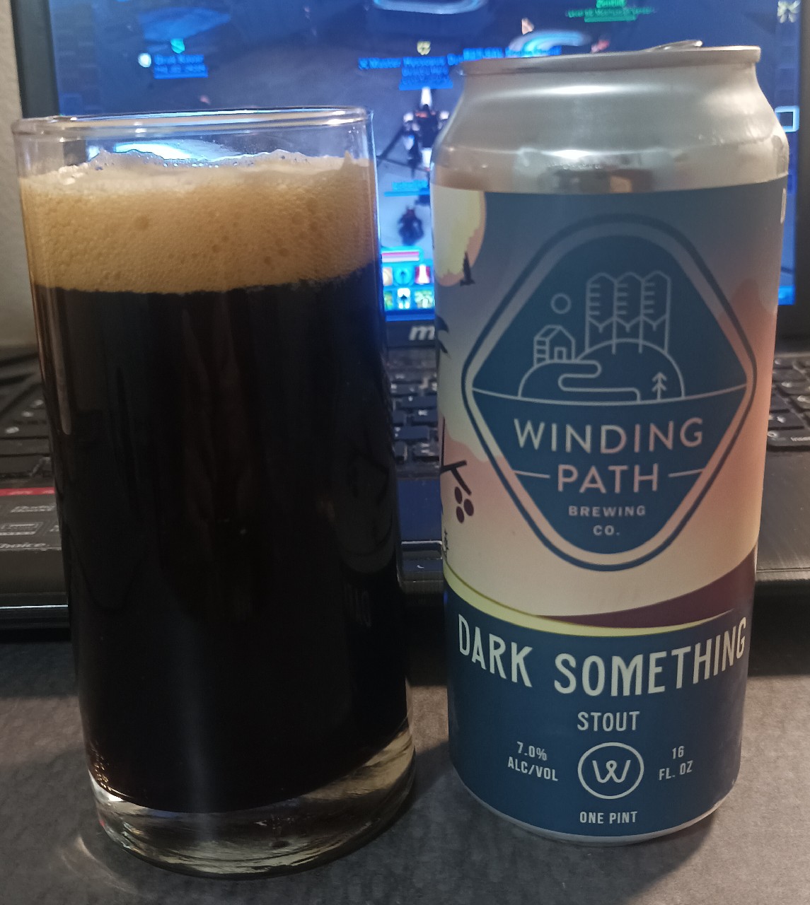 dark something, Winding Path Brewing Co.