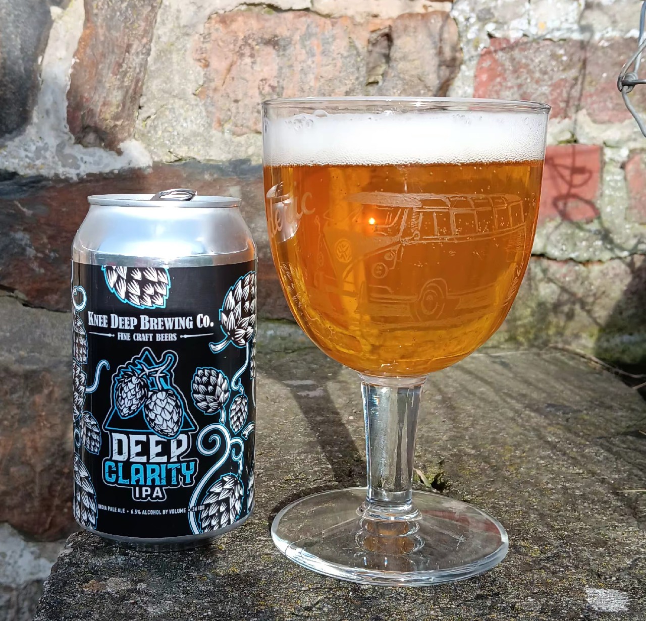 deep clarity ipa, Knee Deep Brewing Company