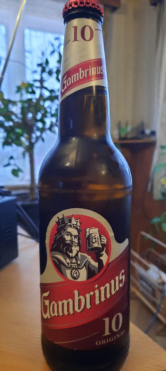 Gambrinus Originál 10, Plzeňský Prazdroj (Asahi Breweries)