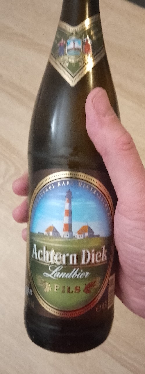 Achtern Diek Landbier Pils, Dithmarscher Brauerei Karl Hintz