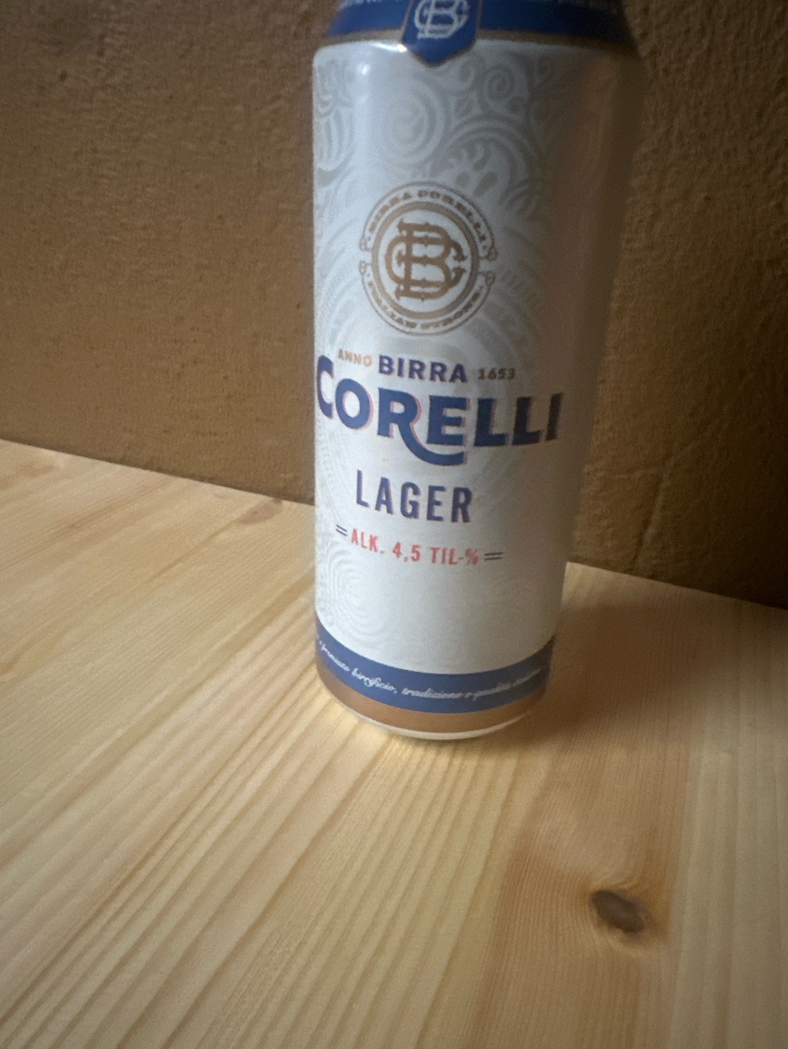 Birra Corelli Lager, Font Salem (Damm)