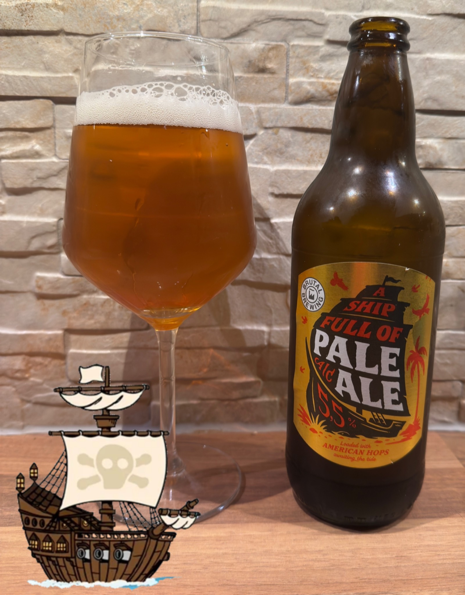 A Ship Full Of Pale Ale, Brutal Brewing (Spendrups Bryggeri)