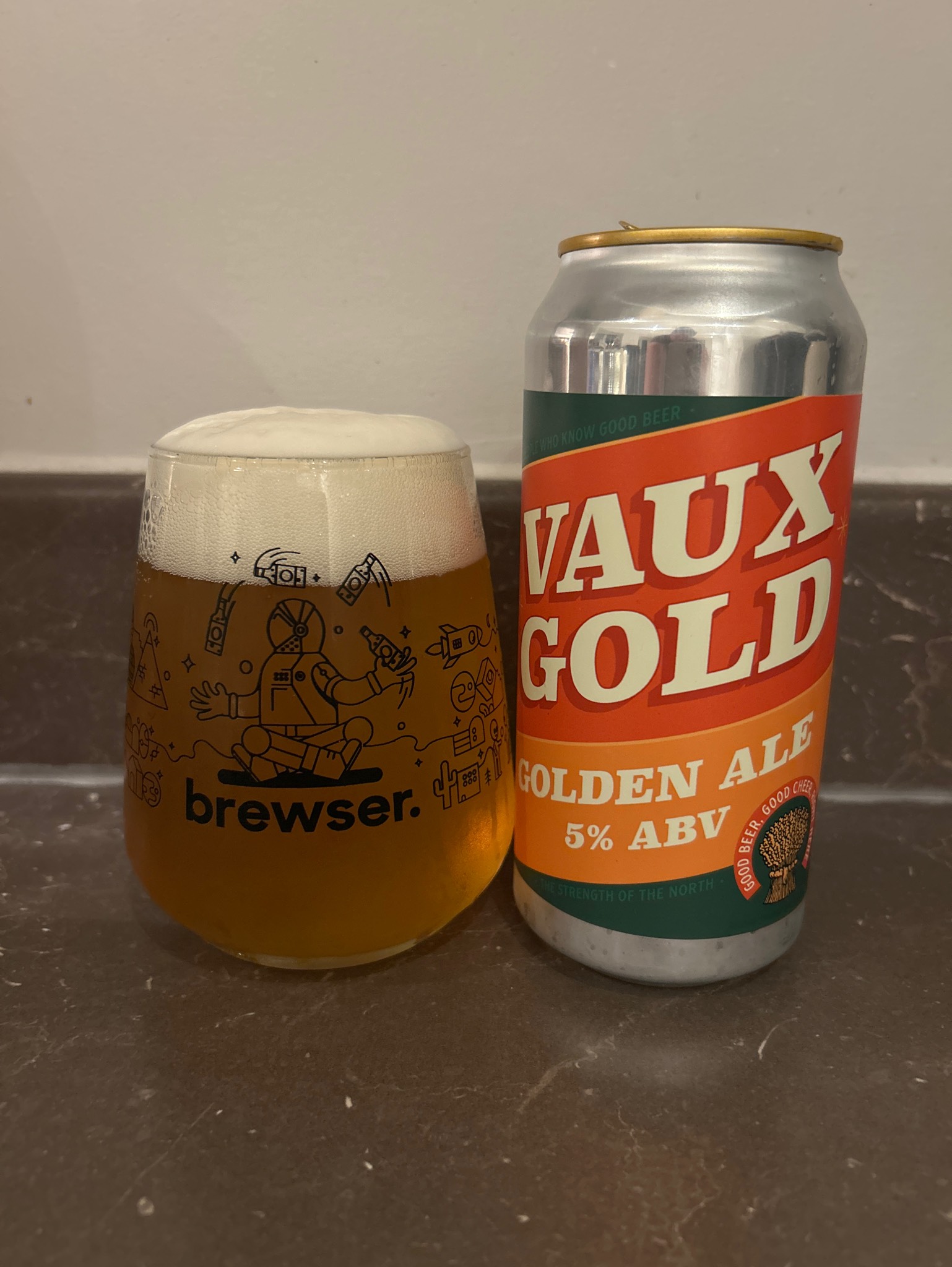 Vaux Gold, Vaux Brewery