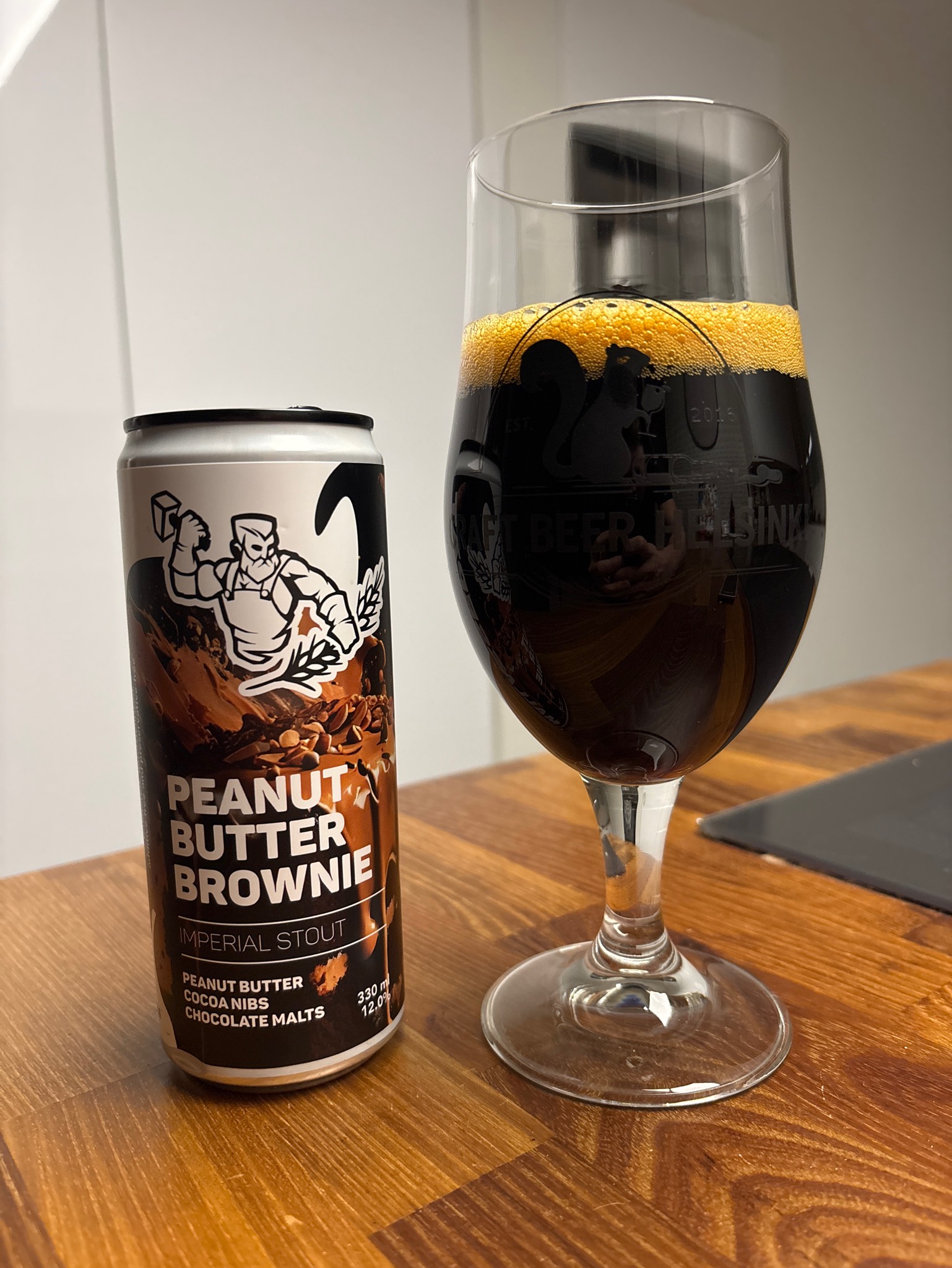 Peanut Butter Brownie Imperial Stout, Finland