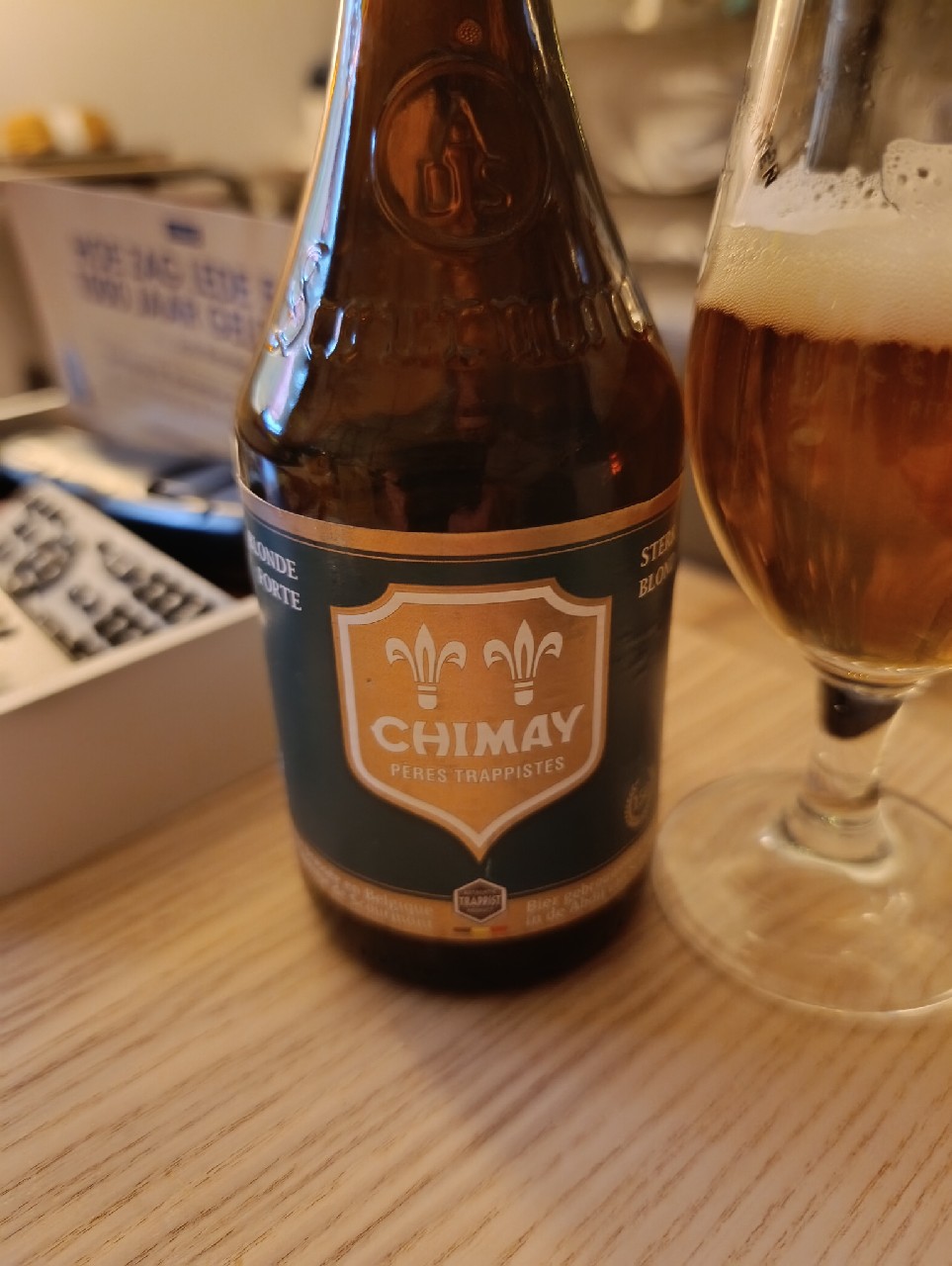 Chimay Blonde Forte | Strong Blond | 150 | Verte | Green, Bières de Chimay