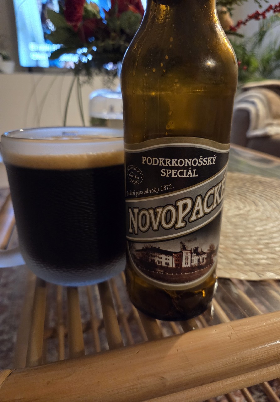 Novopacké Pivo Podkrkonošský Speciál Tmavý, Pivovar Nová Paka