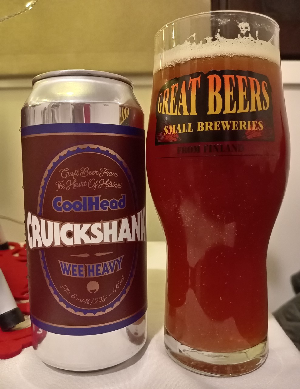 Cruickshank, Finland