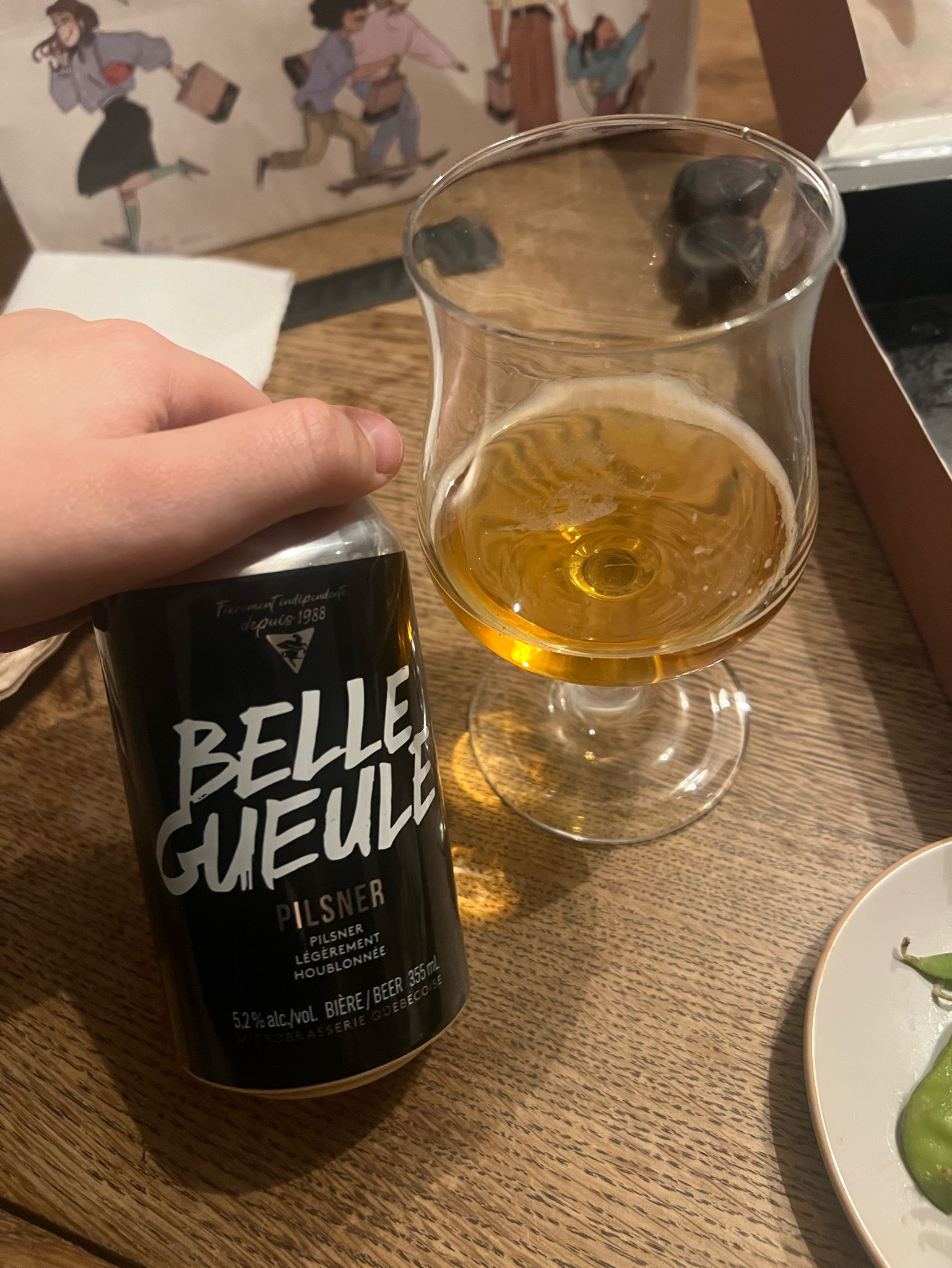 belle gueule pilsner, Les brasseurs RJ