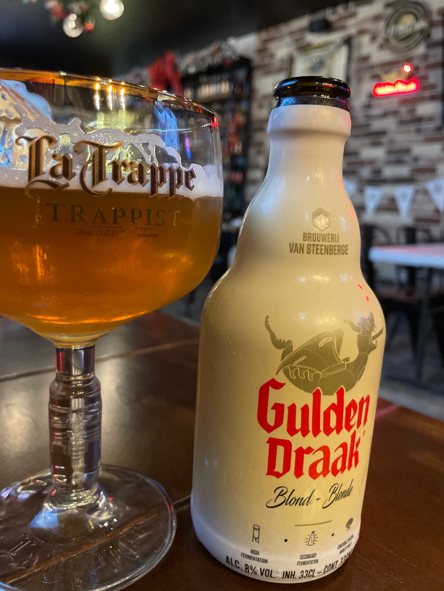 Gulden Draak blonde, Belgium