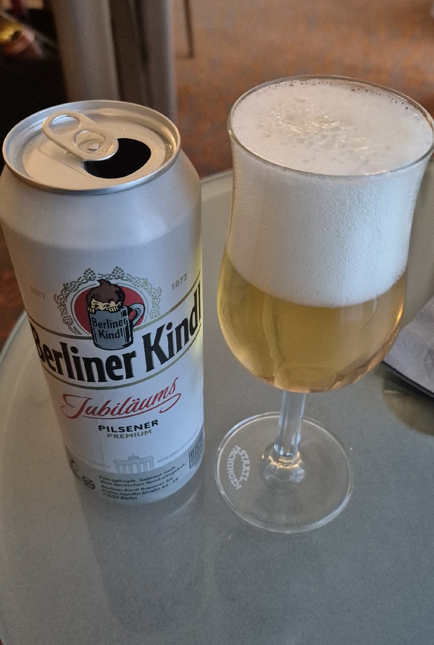 Berliner Kindl Jubiläums Pilsner, Berliner Kindl Schultheiss Brauerei (Oetker Group)