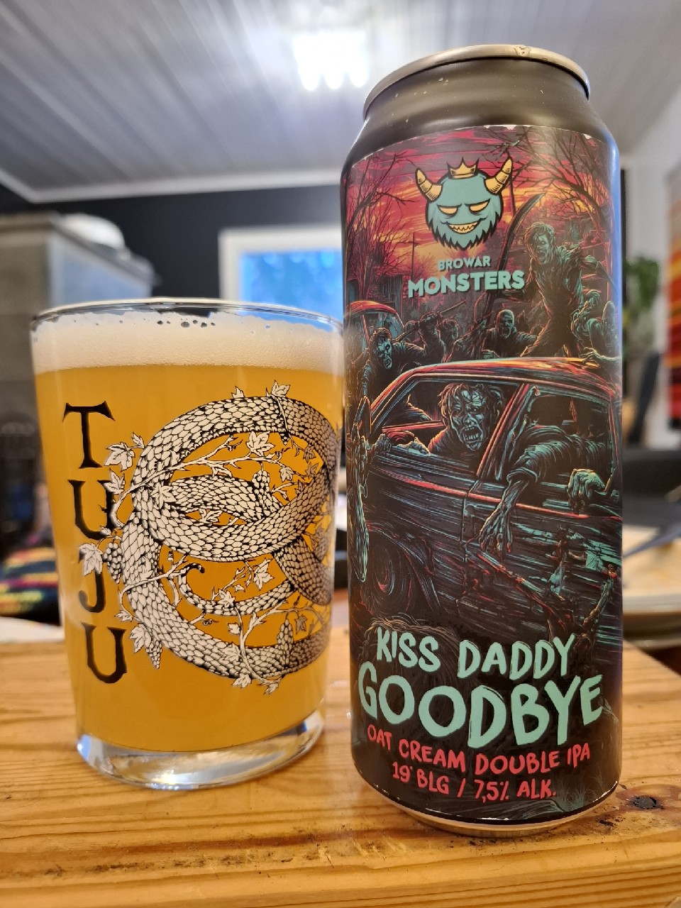 Kiss Daddy Goodbye, Browar Monsters