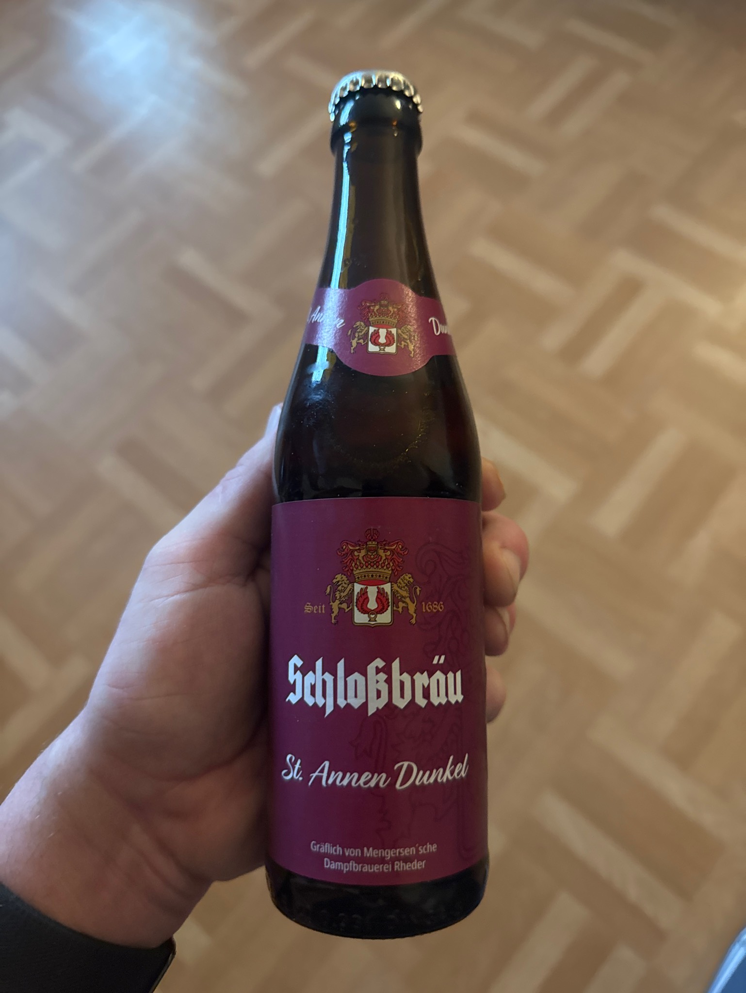 Schloßbräu Rheder St. Annen Dunkel, Germany