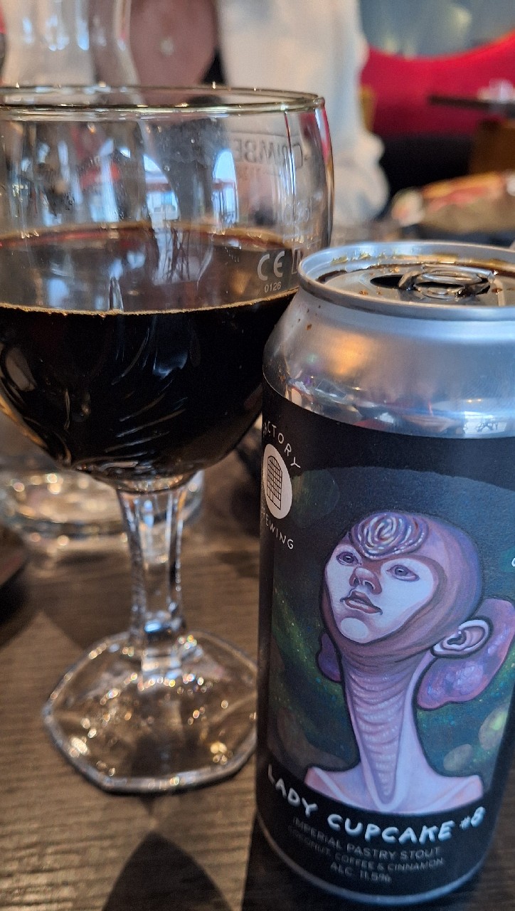 Lady Cupcace #8 (Coconut, Coffee & Cinnamon), Factory Brewing